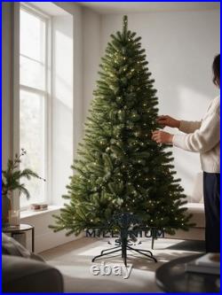 Home Acccents Holiday 6.5 ft. Festive Pine LED Pre-Lit Artificial Christmas Tree