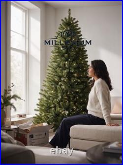 Home Acccents Holiday 6.5 ft. Festive Pine LED Pre-Lit Artificial Christmas Tree