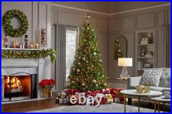 Home Accents 7.5 ft Christmas Tree Pre-Lit 1000 Micro Dot Warm White LED Lights