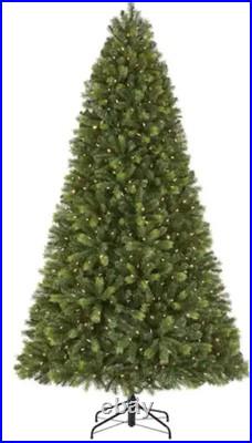 Home Accents Holiday Barbour White Spruce 9' Pre-Lit LED Christmas Tree
