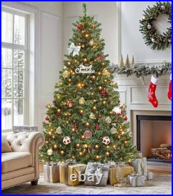 Home Decorators 6 ft Pre-Lit LED Grand Duchess Balsam Fir Christmas Tree