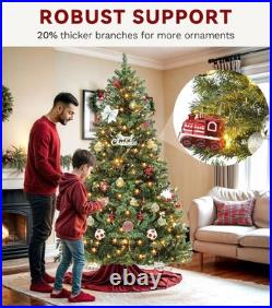 Home Decorators 6 ft Pre-Lit LED Grand Duchess Balsam Fir Christmas Tree