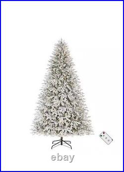 Home Decorators 7.5 ft. Kenwood Fraser Fir Flocked LED Pre-Lit Christmas Tree Home Decorators 7.5 ft. Kenwood Fraser Fir Flocked LED Pre-Lit Christmas Tree