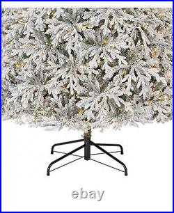 Home Decorators 7.5 ft. Kenwood Fraser Fir Flocked LED Pre-Lit Christmas Tree Home Decorators 7.5 ft. Kenwood Fraser Fir Flocked LED Pre-Lit Christmas Tree
