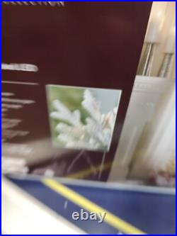 Home Decorators 7.5 ft. Kenwood Fraser Fir Flocked LED Pre-Lit Christmas Tree