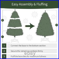 Home Decorators 7.5 ft Pre-Lit Christmas Tree with 700 Clear Lights