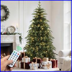 Home Decorators 7.5 ft Pre-Lit Grand Duchess Fir Christmas Tree