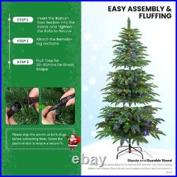 Home Decorators 7.5 ft Pre-Lit Grand Duchess Fir Christmas Tree