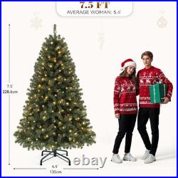 Home Decorators 7.5 ft Pre-Lit Grand Duchess Fir Christmas Tree