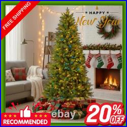 Home Decorators 7.5 ft Pre-Lit LED Grand Duchess Balsam Christmas Tree