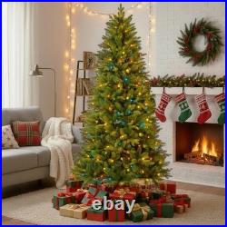 Home Decorators 7.5 ft Pre-Lit LED Grand Duchess Balsam Christmas Tree