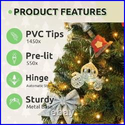 Home Decorators 7.5 ft Pre-Lit LED Grand Duchess Balsam Fir Christmas Tree