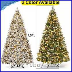 Home Decorators 7.5 ft Pre-Lit LED Grand Duchess Balsam Fir Christmas Tree-USA Home Decorators 7.5 ft Pre-Lit LED Grand Duchess Balsam Fir Christmas Tree-USA