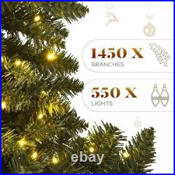 Home Decorators 7.5 ft Pre-Lit LED Grand Fir Christmas Tree