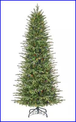 Home Decorators Collection 7.5 ft. Pre-Lit LED Grand Duchess Twinkling Fir Slim Home Decorators Collection 7.5 ft. Pre-Lit LED Grand Duchess Twinkling Fir Slim