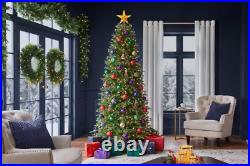 Home Decorators Collection 7.5 ft. Pre-Lit LED Grand Duchess Twinkling Fir Slim Home Decorators Collection 7.5 ft. Pre-Lit LED Grand Duchess Twinkling Fir Slim