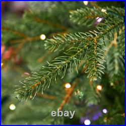 Home Decorators Collection 7.5 ft. Pre-Lit LED Grand Duchess Twinkling Fir Slim Home Decorators Collection 7.5 ft. Pre-Lit LED Grand Duchess Twinkling Fir Slim