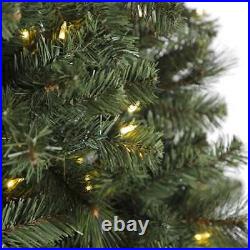 Home Heritage 12' Cascade Cashmere Christmas Tree with Changing Lights (Used)