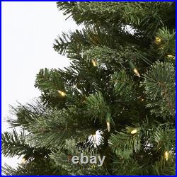 Home Heritage 5' Artificial Cascade Cashmere Christmas Tree with Lights (Open Box)