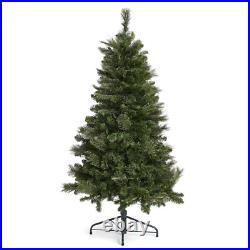 Home Heritage 5' Artificial Cascade Cashmere Christmas Tree with Lights (Open Box)