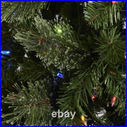 Home Heritage 5' Artificial Cascade Cashmere Christmas Tree with Lights (Open Box)