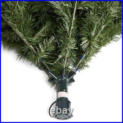 Home Heritage 5' Artificial Cascade Cashmere Christmas Tree with Lights (Open Box)