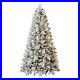 Home_Heritage_Flocked_7_5_Foot_Christmas_Tree_with_Lights_and_Pinecone_Used_01_ivk