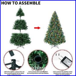 ININ 7FT Prelit Christmas Spruce Artificial Tree with 500 Led Lights