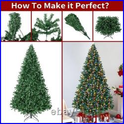 ININ 7FT Prelit Christmas Spruce Artificial Tree with 500 Led Lights