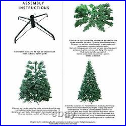 Joiedomi 7.5 Ft Prelit Christmas Tree, Hinged Artificial Christmas Tree