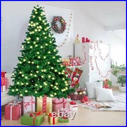 Joiedomi 7.5 Ft Prelit Christmas Tree, Hinged Artificial Christmas Tree