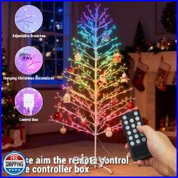 Joomer Christmas Tree with Light Outdoor, 7.6FT 540 LED Artificial