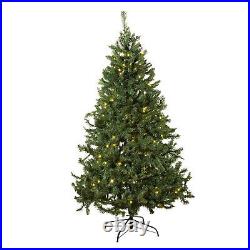 Kurt S. Adler 6 Foot Tall Northwood Pine Christmas Tree with Pre Lit LED Lights
