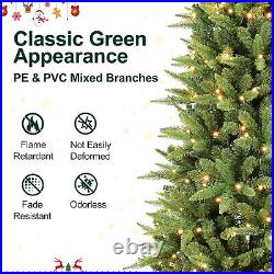 LED Christmas Tree, Artificial Fir Tree with PE & PVC Mixed Branches, Foldable LED Christmas Tree, Artificial Fir Tree with PE & PVC Mixed Branches, Foldable