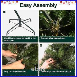 LED Christmas Tree, Artificial Fir Tree with PE & PVC Mixed Branches, Foldable LED Christmas Tree, Artificial Fir Tree with PE & PVC Mixed Branches, Foldable