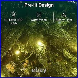 LED Christmas Tree, Artificial Fir Tree with PE & PVC Mixed Branches, Foldable LED Christmas Tree, Artificial Fir Tree with PE & PVC Mixed Branches, Foldable