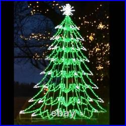 LED Christmas Tree Outdoor Lighted Yard Art Display 3D Decoration Commercial