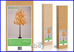 LED Lighted Maple Tree Dotted with 120 Warm White LED Lights