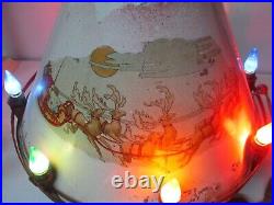 Late 1920's Noma Electric Co Working C-6 Lighted Christmas Tree Stand Late 1920's Noma Electric Co Working C-6 Lighted Christmas Tree Stand