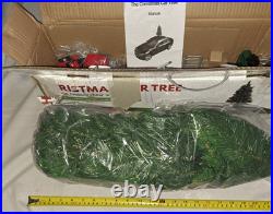 Light Up Christmas Car Tree attaches to automobile rooftop open box