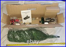 Light Up Christmas Car Tree attaches to automobile rooftop open box