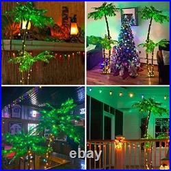 Lighted Palm Tree 5-Ft 121 LED Artificial Palm Tree Decor-Decoration