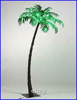 Lighted Palm Tree Christmas Lights Led Outdoor Indoor Lit Up Pre Artificial Xmas