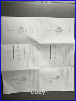 Lighted Snow Flocked Twig Tree with Fairy Lights 6FT 330 LED for 5ft 10in