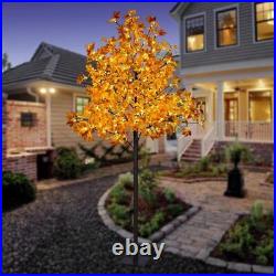 Lightshare Lighted Maple Tree 6FT 120 LED Artificial Fall Tree