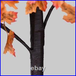 Lightshare Lighted Maple Tree 6FT 120 LED Artificial Fall Tree