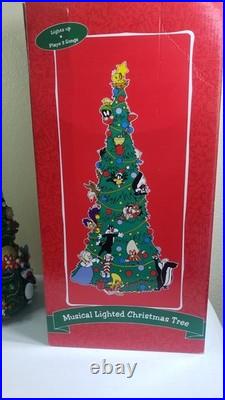 Looney Tunes Musical Lighted Christmas Tree WithBox Looney Tunes Musical Lighted Christmas Tree WithBox