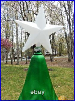 Lowes Holiday Living LED Lighted Christmas Tree Blow Mold 40 In Tall withBox