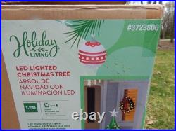 Lowes Holiday Living LED Lighted Christmas Tree Blow Mold 40 In Tall withBox