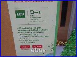 Lowes Holiday Living LED Lighted Christmas Tree Blow Mold 40 In Tall withBox